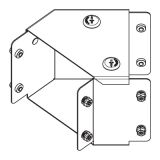 Legrand Salamandre MGR44AL 100mm x 100mm Galvanised Steel 45&deg; Top Lid Bend